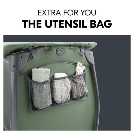 Slika Putni krevetić Play N Relax Center Dark Green - Hauck