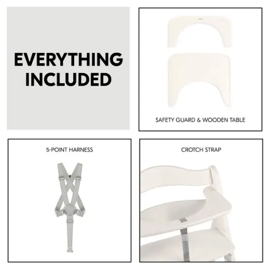 Slika Hranilica Beta + bijela sa dodacima - Hauck