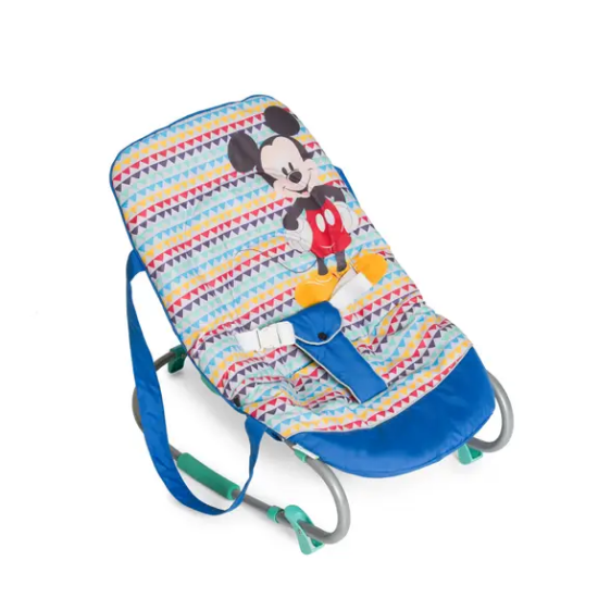 Slika Ležaljka Rocky Mickey Geo Blue - Hauck