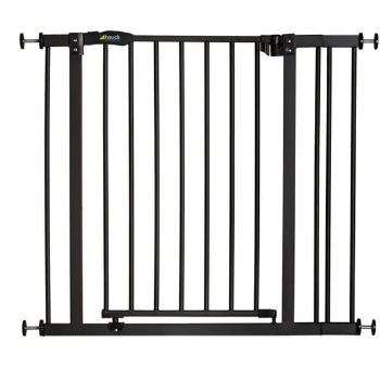 Slika Zaštitna ograda Close N Stop + nastavak 9 cm charcoal - Hauck