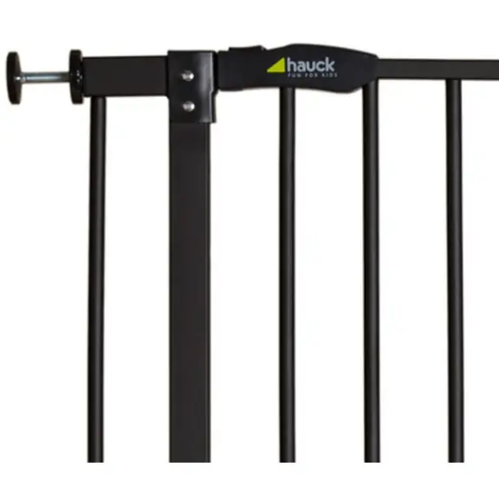 Slika Zaštitna ograda Close N Stop + nastavak 9 cm charcoal - Hauck