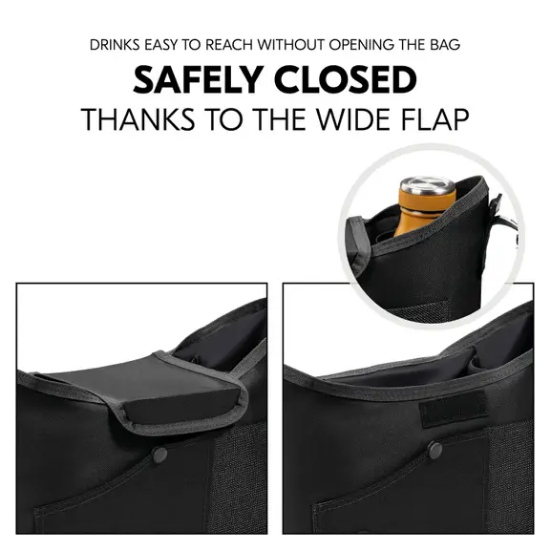 Slika Torba za kolica Crna - Hauck