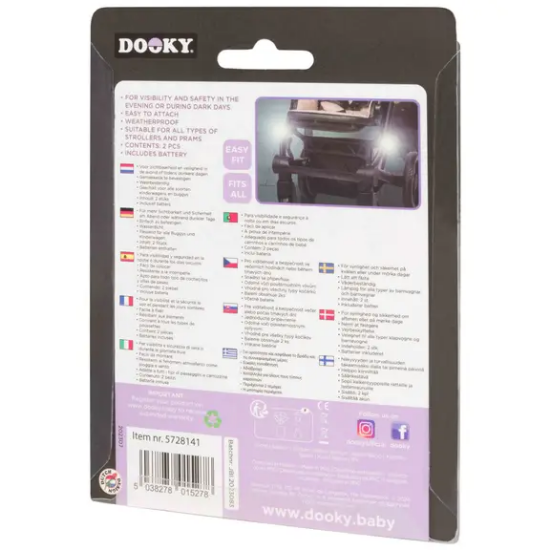 Slika Sigurnosna svjetla za kolica (komplet od 2) - Dooky