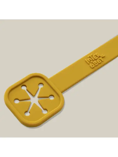 Slika Silikonski držača tetra pelena Earth Ocher (2 kom) InterBaby 