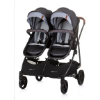 Slika Dječja kolica za blizance ili dvoje djece Duo Smart Silver Grey Chipolino 