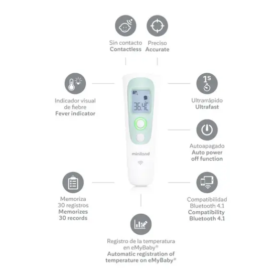 Slika Termometar thermoadvanced pharma Miniland 