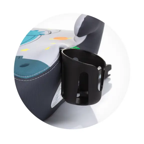 Slika Booster autosjedalica 125-150cm ISOFIX Wing Space Dino Chipolino