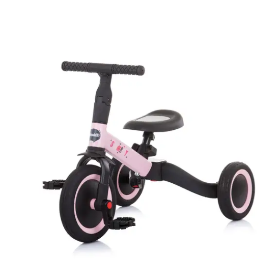 Slika Tricikl / balance bike 2u1 Smarty light pink Chipolino 