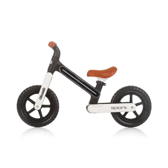 Slika Bicikl bez pedala Spark Black/White Chipolino 