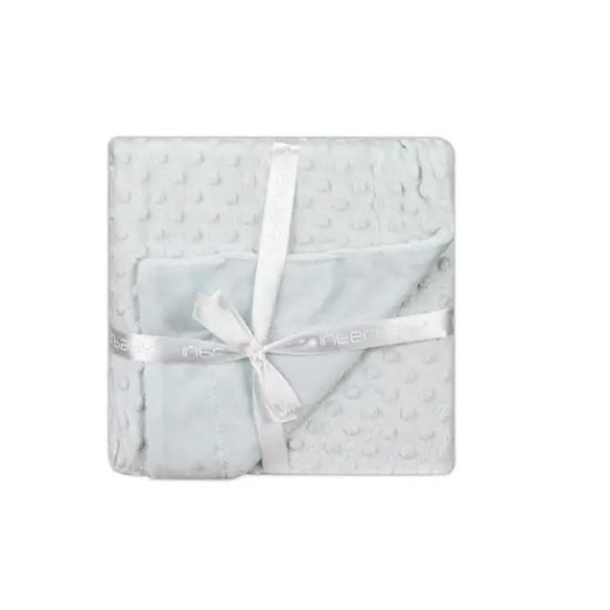 Slika Set dekica Bubble i tješlica Bear Mint InterBaby 