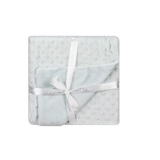 Slika Set dekica Bubble i tješlica Bear Mint InterBaby 