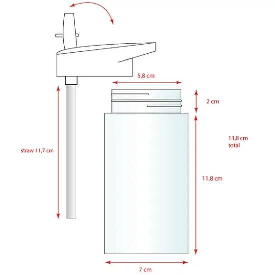 Slika Bočica Gabby's Dollhouse Drink Up 450ml