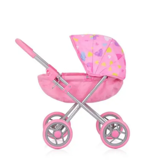 Slika KOLICA ZA LUTKE "DAISY" hearts Chipolino 