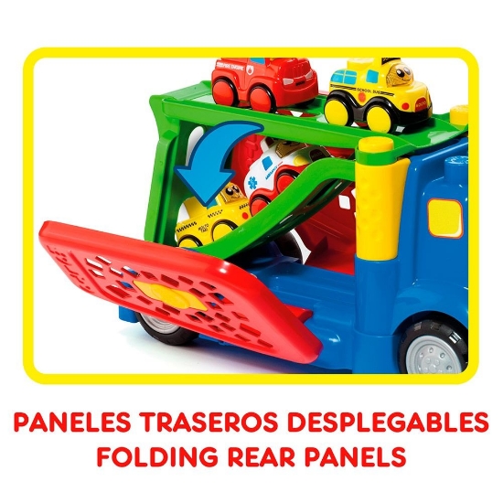 Slika Kamion s kockama i autićem - Molto