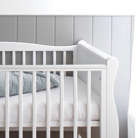 Slika Krevetić Noble Cot - white - Woodies