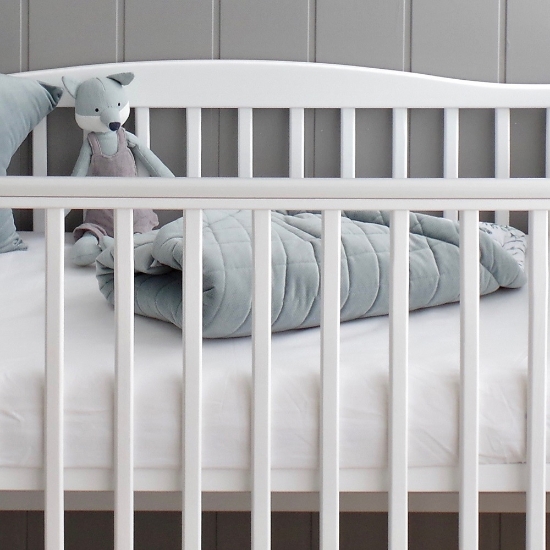 Slika Krevetić Noble Cot - white - Woodies