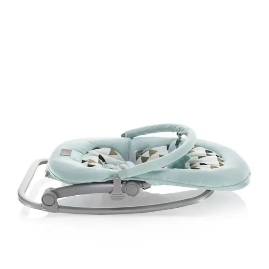 Slika Ležaljka Relax 2 Mint triangles/Grey Zopa 