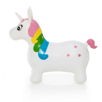 Slika Skakalica Skippy Unicorn bijela Zopa 
