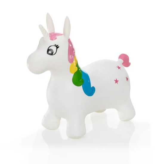 Slika Skakalica Skippy Unicorn bijela Zopa 