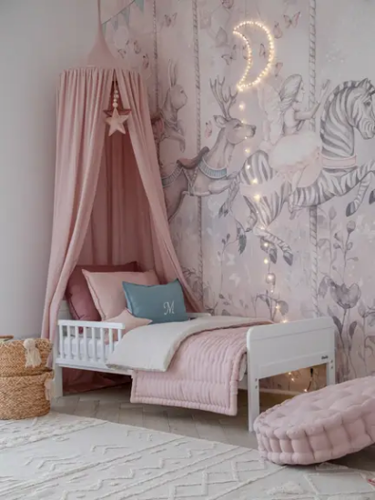 Slika Krevet Country Toddler 140x70 white - Woodies