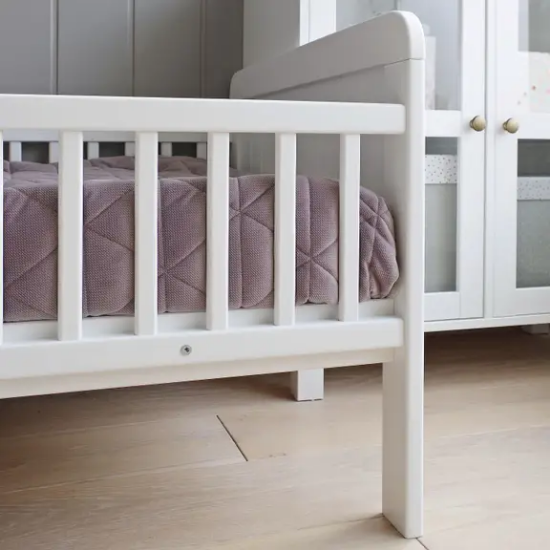 Slika Krevet Country Toddler 140x70 white - Woodies