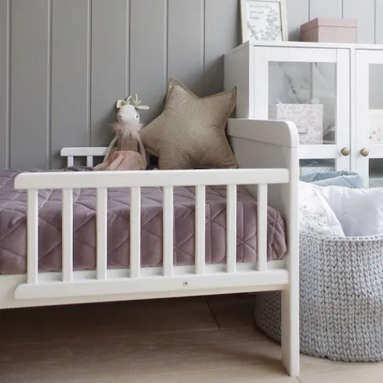 Slika Krevetić Country Toddler 140x70 white - Woodies