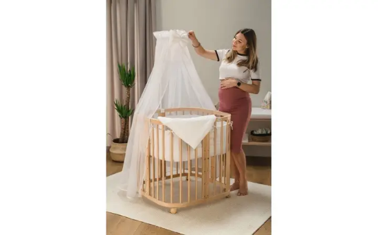 Slika Krevetić 7u1 s madracem NATURAL - Waldin