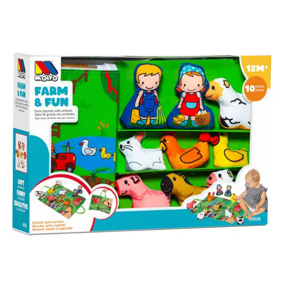 Slika Farm & Fun podloga za igru sa životinjama - Molto