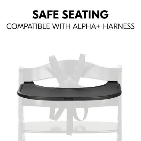 Slika Pladanj Alpha Click Tray Crna - Hauck