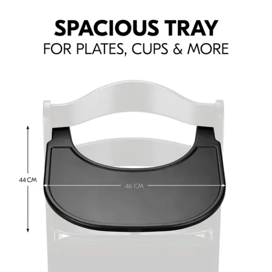 Slika Pladanj Alpha Click Tray Crna - Hauck