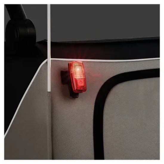 Slika 2u1 prikolica za bicikl i dječja kolica za dvoje djece Dryk Duo Plus Black - Hauck