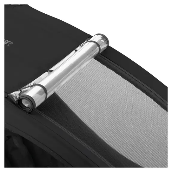 Slika 2u1 prikolica za bicikl i dječja kolica za dvoje djece Dryk Duo Plus Black - Hauck