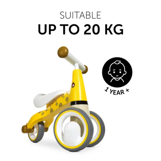 Slika Guralica 1st Ride Three Giraffe Yellow – Hauck