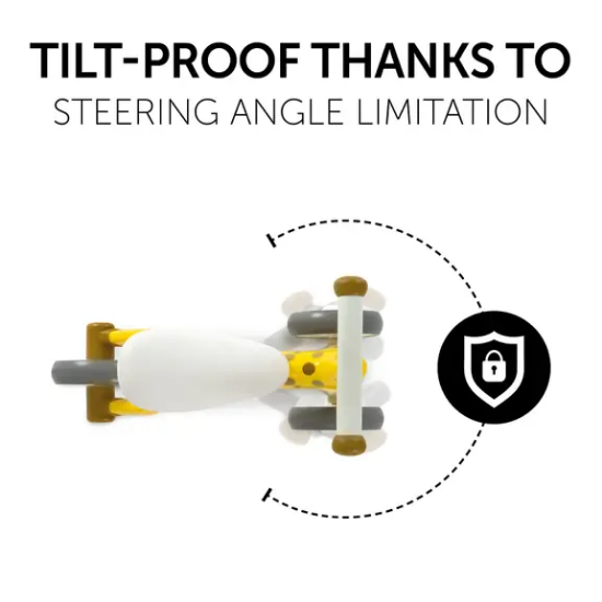 Slika Guralica 1st Ride Three Giraffe Yellow – Hauck