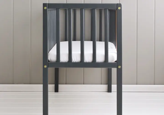Slika Kolijevka Stardust Crib anthracite - Woodies