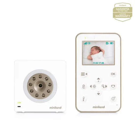 Slika Miniland babymonitor 2.4" gold