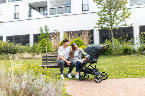 Slika Kolica Quest Vulcan Black / Black Zopa 