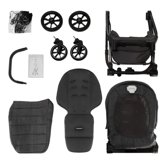 Slika Kolica Quest Vulcan Black / Black Zopa 