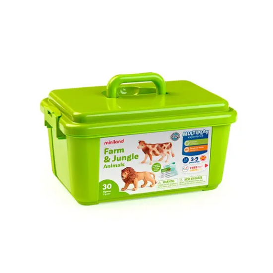 Slika Domaće i divlje životinje 30kom Miniland 