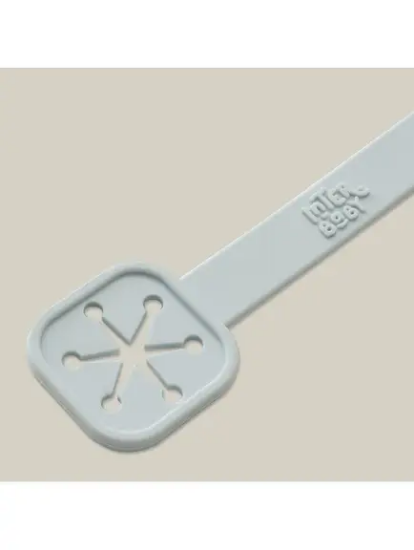 Slika InterBaby silikonski držača tetra pelena Blue Grey (2 kom)