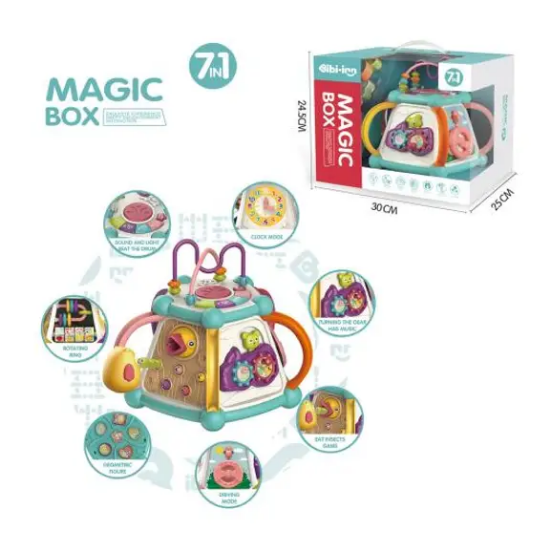 Slika Kocka s aktivnostima Magic box Chipolino 