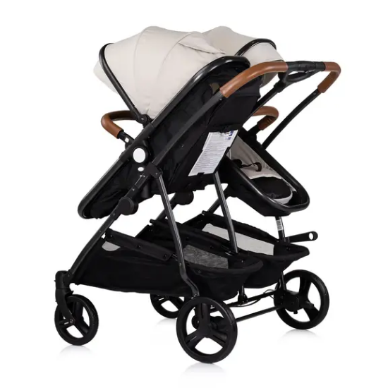 Slika Dječja kolica za blizance ili dvoje djece Duo Smart Biscotta Chipolino 