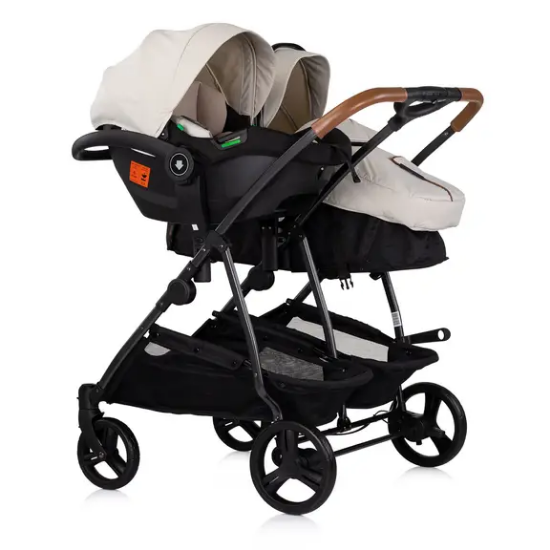 Slika Dječja kolica za blizance ili dvoje djece Duo Smart Biscotta Chipolino 