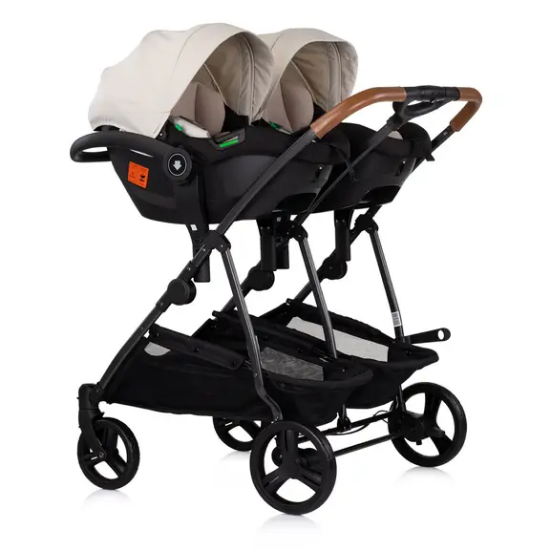 Slika Dječja kolica za blizance ili dvoje djece Duo Smart Biscotta Chipolino 