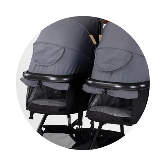 Slika Dječja kolica za blizance ili dvoje djece Duo Smart Cloud Chipolino 