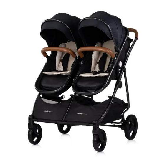 Slika Dječja kolica za blizance ili dvoje djece Duo Smart Blackberry Chipolino 