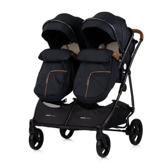 Slika Dječja kolica za blizance ili dvoje djece Duo Smart Blackberry Chipolino 