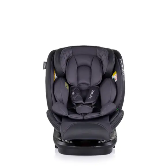 Slika Autosjedalica I-SIZE 40-150 cm ISOFIX 360 Hypnotic Anthracite Chipolino 