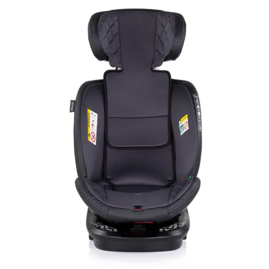 Slika Autosjedalica I-SIZE 40-150 cm ISOFIX 360 Hypnotic Anthracite Chipolino 