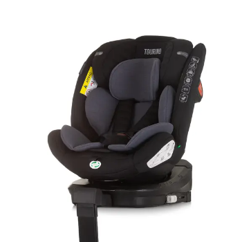 Slika Autosjedalica I-SIZE 40-150 cm ISOFIX 360 "TOURINO" obsidian Chipolino 